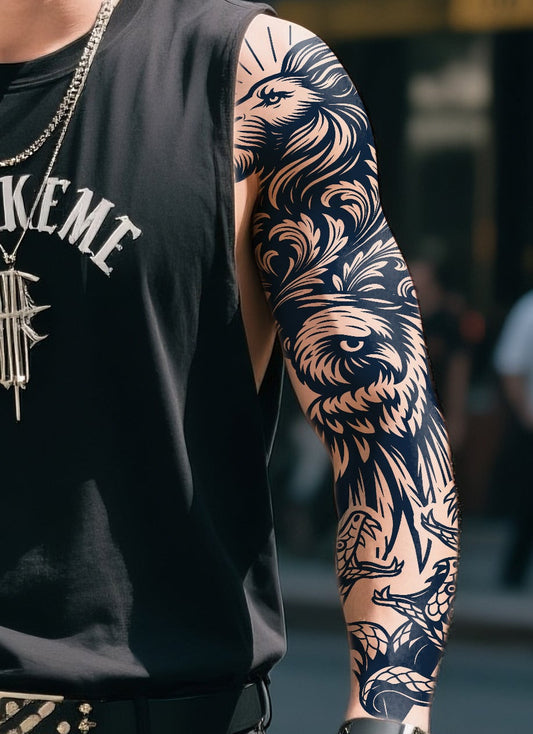 King of Strength - Inky tattoos